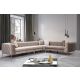 ATELIER DEL SOFA Ugaona garnitura Como, desna, bež - 569HLN1306