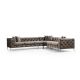 ATELIER DEL SOFA Ugaona garnitura Como, desna, antracit - 569HLN1312