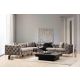 ATELIER DEL SOFA Ugaona garnitura Como, leva, antracit - 569HLN1313