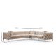 ATELIER DEL SOFA Ugaona garnitura Como, desna, krem - 569HLN1318