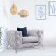 ATELIER DEL SOFA Fotelja Como, svetlosiva - 569HLN1502