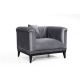 ATELIER DEL SOFA Fotelja Trendy, tamno siva - 569HLN1506