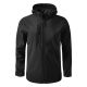 Muška softshell jakna PROTECT – 8.000 mm, kapuljača u kragni, OEKO-TEX, crna – veličina XL - EP3259244