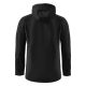 Muška softshell jakna PROTECT – 8.000 mm, kapuljača u kragni, OEKO-TEX, crna – veličina M - EP3259238