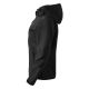 Muška softshell jakna PROTECT – 8.000 mm, kapuljača u kragni, OEKO-TEX, crna – veličina XL - EP3259244