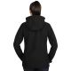 Ženska softshell jakna PROTECT – 8.000 mm, strukirani kroj, podesiva kapuljača, crna – veličina S - EP3259253