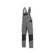 CANIS Radne pantalone sa tregerima CXS Strech, siva/crna - 62939-1