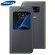 SAMSUNG Maska sa preklopom i prozorom S7, crna - EF-CG930-PBE