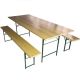 GREEN BAY Baštenski set STOUT- sto + 2 klupe 200 x 80 - 75102