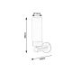 Rabalux Kupatilska rasveta Betty LED 4W hrom (5713) - 5713