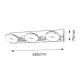 Rabalux Kupatilska rasveta Beata LED 3x 5W hrom (5718) - 5718