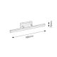 Rabalux Kupatilska rasveta Silas LED 12W bronzana (5720) - 5720