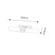 Rabalux Kupatilska rasveta Jim LED 2x 5W hrom (5750) - 5750