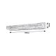 Rabalux Kupatilska rasveta Abbey LED 2X5W hrom (5787) - 5787