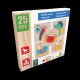 MARIONETTE WOODEN TOYS Drvena puzzle slagalica sa životinjama 14 × 14 cm - EP3150996