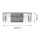 Rabalux Zidna lampa Periodic E14 1x MAX 40W hrom (5800) - 5800