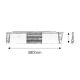 Rabalux Zidna lampa Periodic E14 2x MAX 40W hrom (5808) - 5808