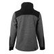 Softshell jakna PANTHER GREY sa kapuljačom, crna – veličina XXL - EP3258484