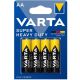 VARTA Baterija AA 1.5V R6P Superlife, cink-karbon, 4 kom (cena po komadu) - 45720