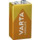 VARTA Baterija alkalna Longlife 9V 6LR61 MN1604, 1 kom - 45735