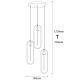 OPVIQ Visilica Cerco 2021, crna/zlatna - EP3004966