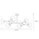 OPVIQ Luster Dram 1106, crna - EP3005140
