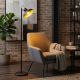 OPVIQ Podna lampa Lik 4036, crna - EP3008603