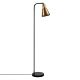OPVIQ Podna lampa Emek 4086, crna/zlatna - EP3008615
