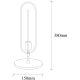 OPVIQ Stona lampa Cerco 5071, zlatna/crna - EP3008627