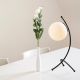 OPVIQ Stona lampa Yay 5011, crna/bela - EP3008648
