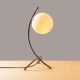 OPVIQ Stona lampa Yay 5012, braon/bela - EP3008657