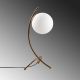 OPVIQ Stona lampa Yay 5012, braon/bela - EP3008657