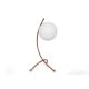 OPVIQ Stona lampa Yay 5013, braon/bela - EP3008660