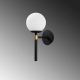 OPVIQ Zidna lampa Gondol 3041, crna/bela - EP3008690