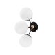 OPVIQ Zidna lampa Gondol 3021, crna/bela - EP3008696