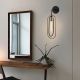 OPVIQ Zidna lampa Cerco 3151, crna/zlatna - EP3008738
