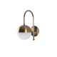 OPVIQ Zidna lampa Karsor 3300, bela/zlatna - EP3008795