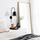 OPVIQ Zidna lampa Tattoo 3320, crna/bakarna - EP3008804