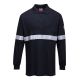 PORTWEST Polo majica sa reflektujućom trakom FR03 - vatrootporna antistatik, plava - 58603