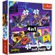TREFL Puzzle 4u1 Discover Batwheels 34658 - 35, 48, 54, 70 delova - 102833-T34658