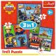 TREFL Puzzle 3u1 Vatrogasac Sem 34868 - 20, 36, 50 delova - 102862-T34868