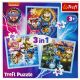 TREFL Puzzle 3u1 Patrolne šape 34869 - 20, 36, 50 delova - 102863-T34869
