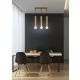 Dallas Viseća Lampa Zlatna 3x40W E27 - 15076