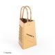 DEKOR DOM Rende mini 12x5cm Jalo, gold - 038948