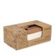 DEKOR DOM Posuda za puter  9x16cm Mooka, bela - 039648