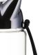 DEKOR DOM Flaša za vodu0.35l Foxy, crna - 039028-1