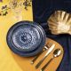 DEKOR DOM Tanjir 27cm India, navy - 038945