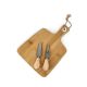 DEKOR DOM Daska za posluživanje BAMBOU 26x19cm - Natural - HML - EP2880345