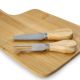 DEKOR DOM Daska za posluživanje BAMBOU 26x19cm - Natural - HML - EP2880345