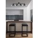 Colly Zidna Lampa Crna 4x15W GU10 - 15115-1-1